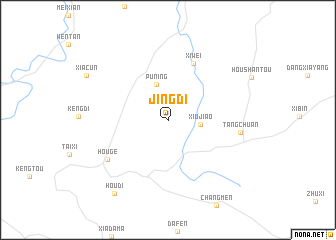 map of Jingdi