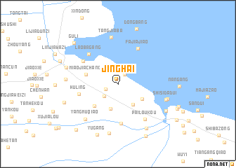 map of Jinghai