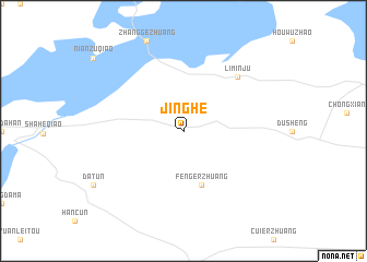 map of Jinghe