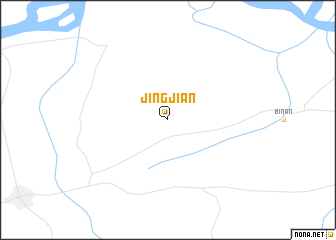 map of Jingjian