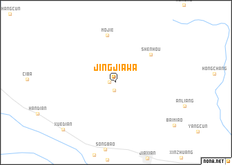 map of Jingjiawa