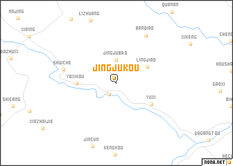 map of Jingjukou