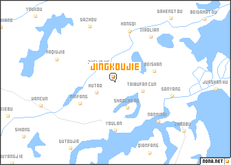 map of Jingkoujie