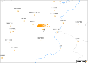 map of Jingkou