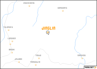 map of Jinglin