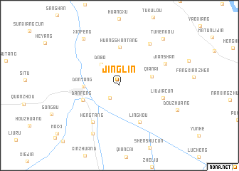 map of Jinglin