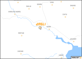 map of Jingli
