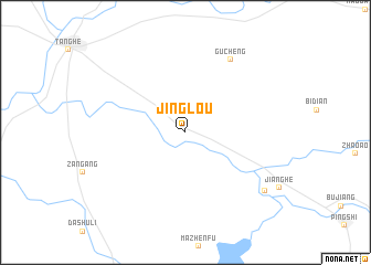 map of Jinglou