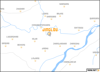 map of Jinglou