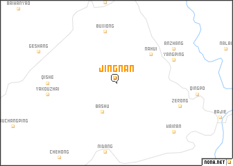 map of Jingnan