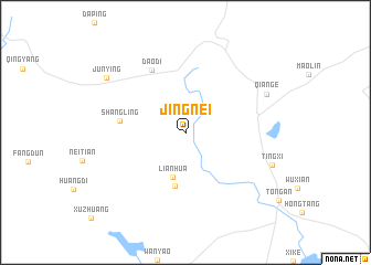 map of Jingnei