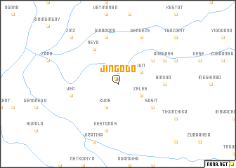 map of Jingodo