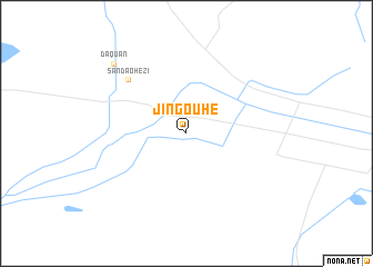 map of Jingouhe