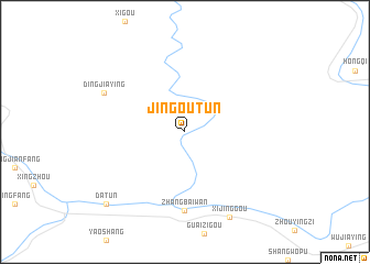 map of Jingoutun