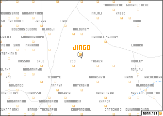 map of Jingo
