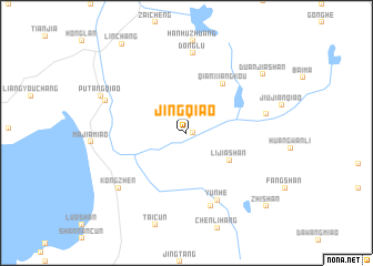 map of Jingqiao