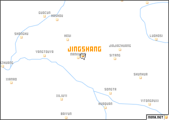 map of Jingshang