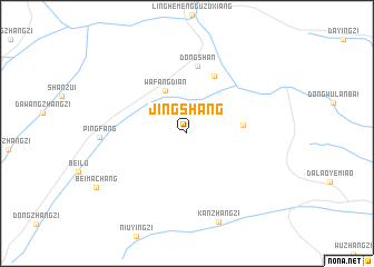 map of Jingshang