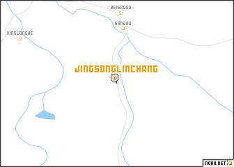 map of Jingsonglinchang