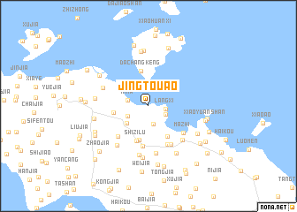 map of Jingtouʼao