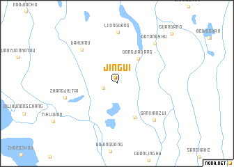 map of Jingui