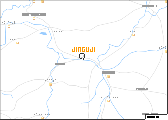 map of Jingūji