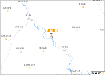 map of Jingu