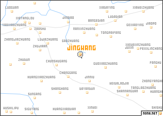 map of Jingwang