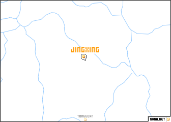 map of Jingxing