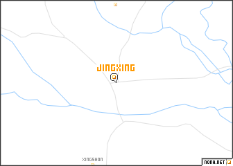 map of Jingxing