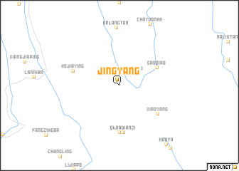 map of Jingyang