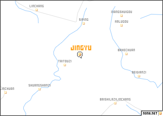 map of Jingyu