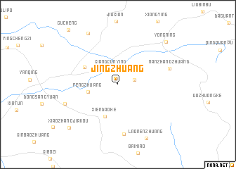 map of Jingzhuang