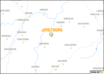 map of Jingzhupu