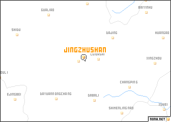 map of Jingzhushan