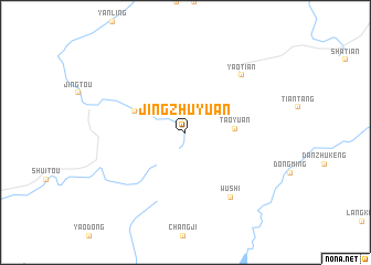map of Jingzhuyuan