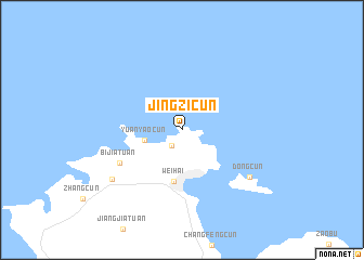 map of Jingzicun