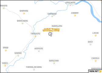 map of Jingzihu