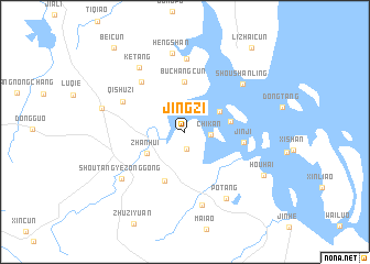 map of Jingzi