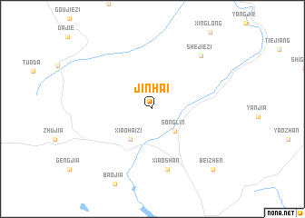 map of Jinhai