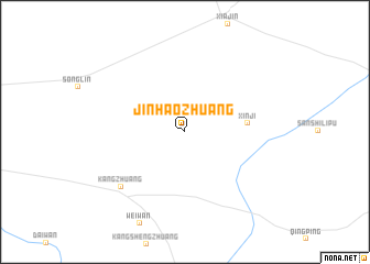 map of Jinhaozhuang