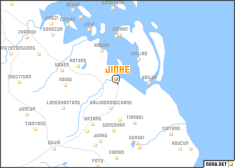 map of Jinhe