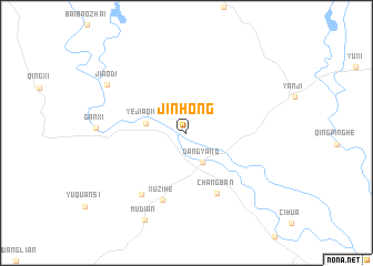 map of Jinhong