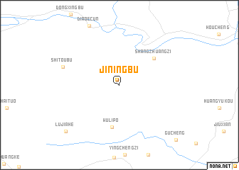 map of Jiningbu