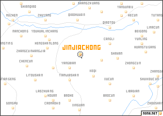 map of Jinjiachong