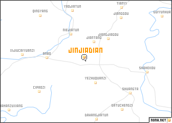 map of Jinjiadian