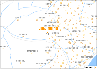 map of Jinjiaqiao