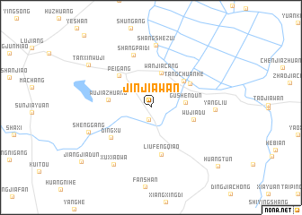 map of Jinjiawan