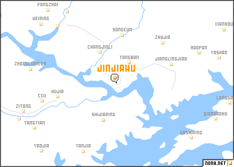 map of Jinjiawu