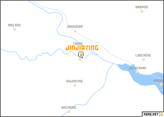 map of Jinjiaying